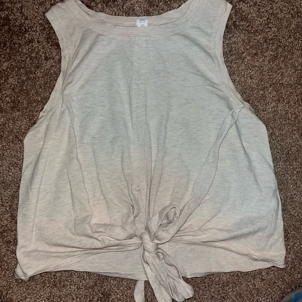 Lulu lemon cropped tank top